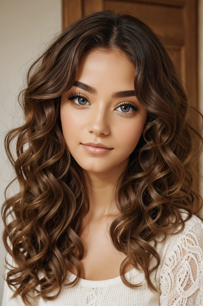 Long and curly eyelashes without makeup