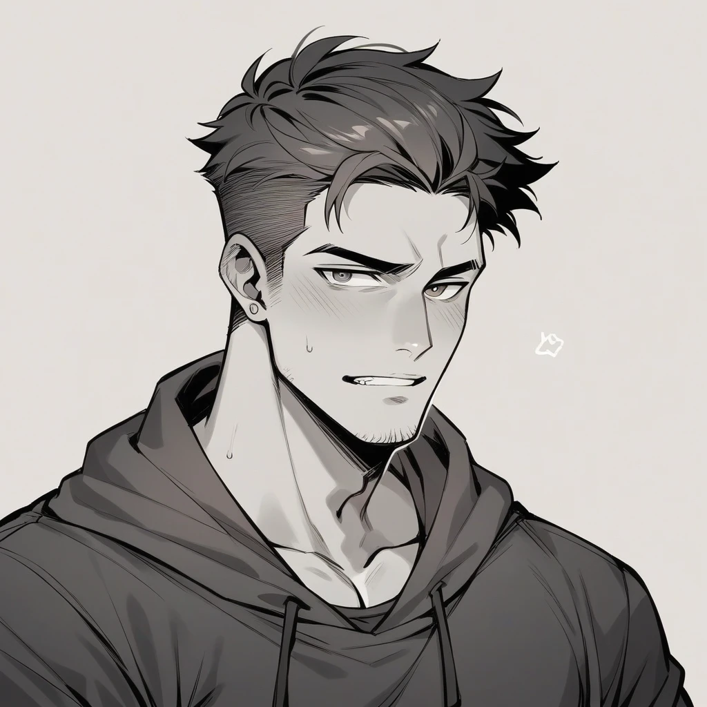 A handsome man who likes gay men、Face forward、Face forward