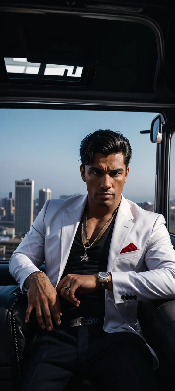 The man in a gangster of the world