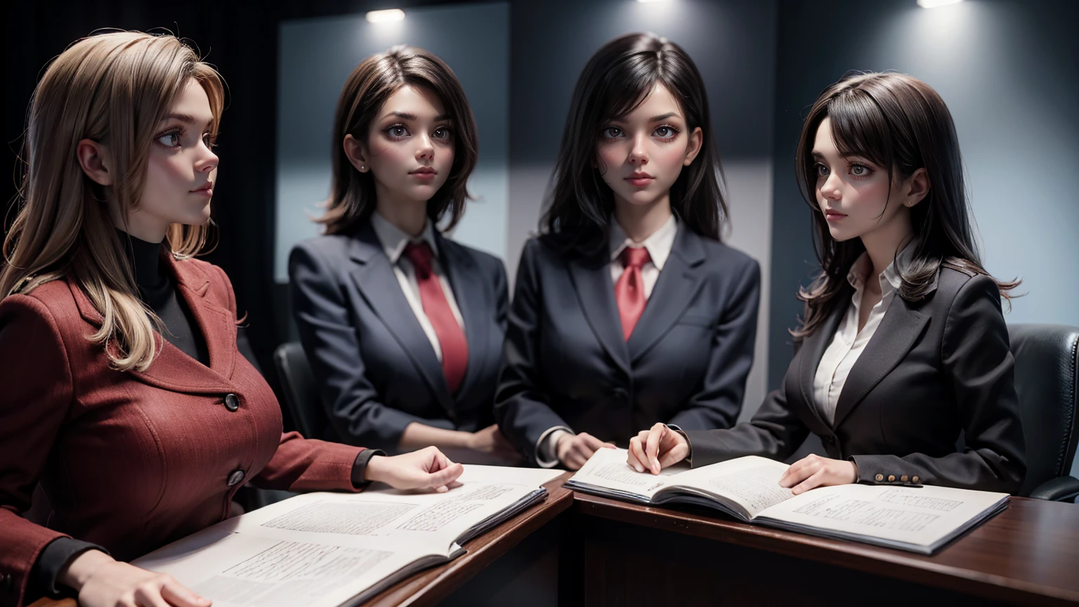 Leadership lectures and panel discussions by top leaders worldwide. perfect pictures, super  realistic image 