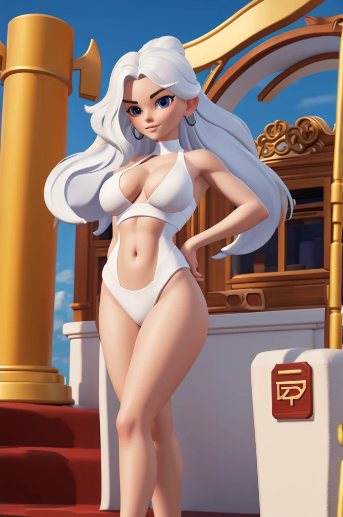 sexy white woman body
