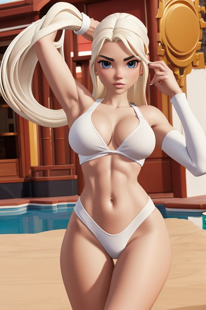 sexy white woman body