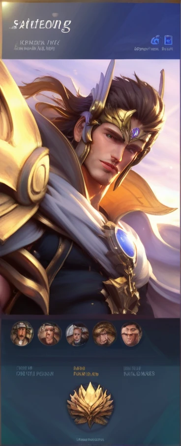 score_9, score_8_above, (1man), Artwork, best quality, high resolution, Close-up portrait, bad, Greek god, fantasy, league of legends style, beautiful figure painting, bright light, Amazing composition, front view, hdr, volumetric lighting, ultra quality, elegant, highly detailed