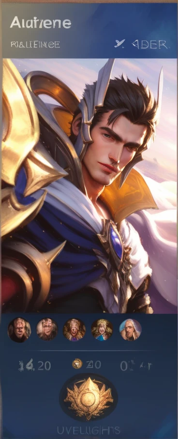 score_9, score_8_above, (1man), Artwork, best quality, high resolution, Close-up portrait, bad, Greek god, fantasy, league of legends style, beautiful figure painting, bright light, Amazing composition, front view, hdr, volumetric lighting, ultra quality, elegant, highly detailed