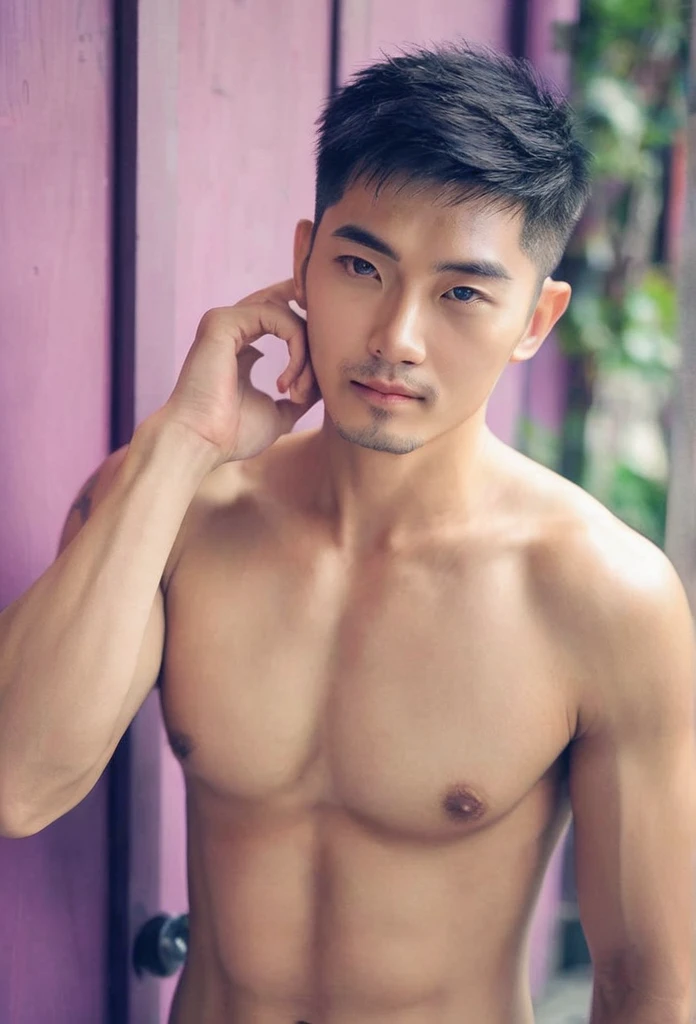 A handsome man who likes gay men、Please face forward、Please face forward、