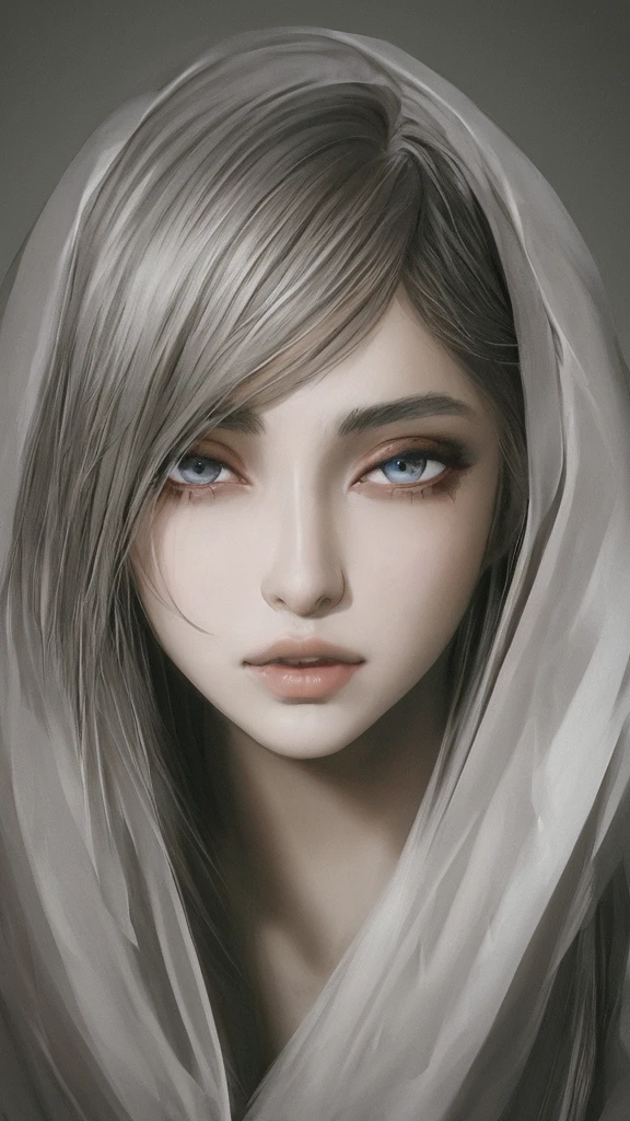 beautiful detailed woman, 1girl, beautiful detailed eyes, beautiful detailed lips, extremely detailed eyes and face, long eyelashes, classical oil painting, by masamune shirow, by William-tae Kim, dramatic lighting, dramatic color palette, chiaroscuro lighting, cinematic composition, photorealistic, 8k, best quality, masterpiece, ultra-detailed, realistic, vivid colors, sharp focus, physically-based rendering, professional