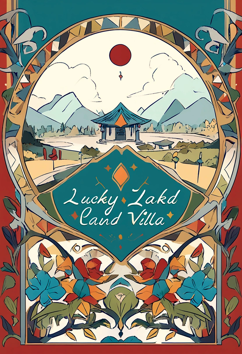 Design a logo for "Anugrah Lucky Land Villa."