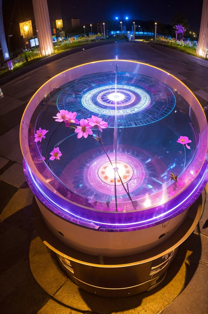 flower、magic circle