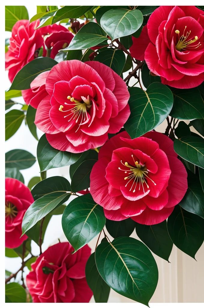 Generate logo for NAZYA brand labels. Bougainvillea and cherries theme. It should have elegant and fresh colors. The logo for the label must be eye-catching for the public but easy to remember.
