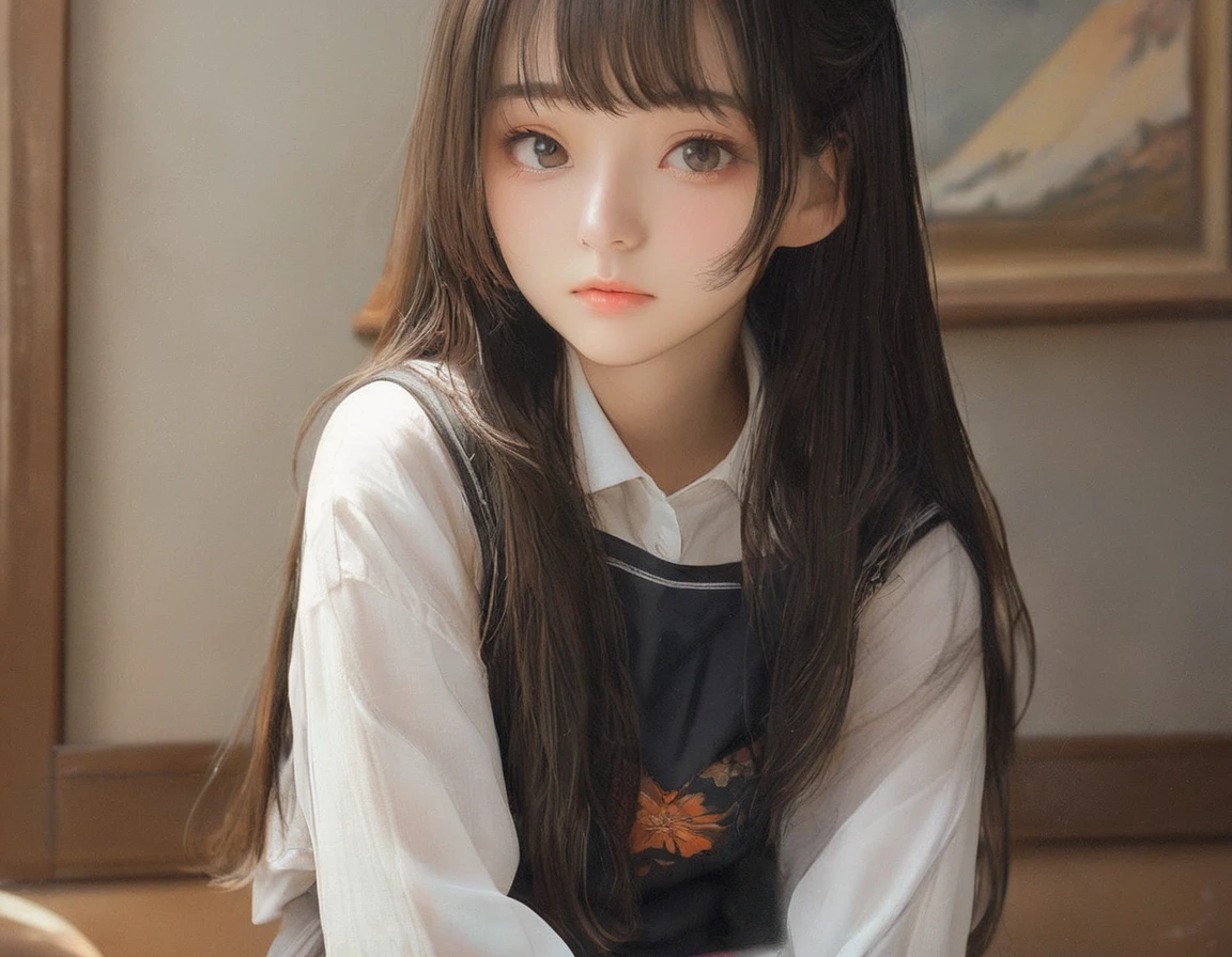 (masterpiece, Highest quality:1.2), One girl, alone, 15 years old