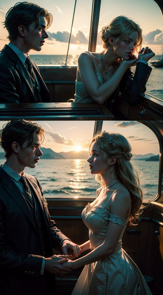 Titanic, Jack, Rose, love story,