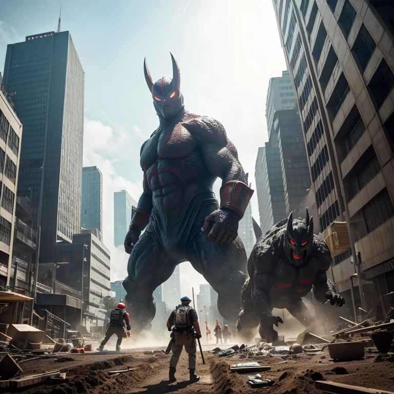 When an ancient egg from the Jurassic period was dug up in a construction site, MAT was called to the scene to dispose of the egg but with no success, after one of the members shot it with a ray gun, he declared it an oddly shaped rock. As MAT left to deal with Gudon, the egg was buried again by the construction crew. Shortly after, the egg increased into near Kaiju size and erupted from underground in the middle of Tokyo. Soon enough, the egg hatched and revealed the monster Twin Tail, who began to rampage in the city. Go transformed into Ultraman Jack to confront the monster, and the two had a long and difficult fight. Suddenly Gudon emerged from underground, confronting Jack and his arch rival. Outnumbered and weakened, the two monsters were too much for Jack to handle, who had no choice but to retreat. With Jack out of the way, Twin Tail and Gudon viciously collided. The victor however was never solved as the two monsters separated for the time being.