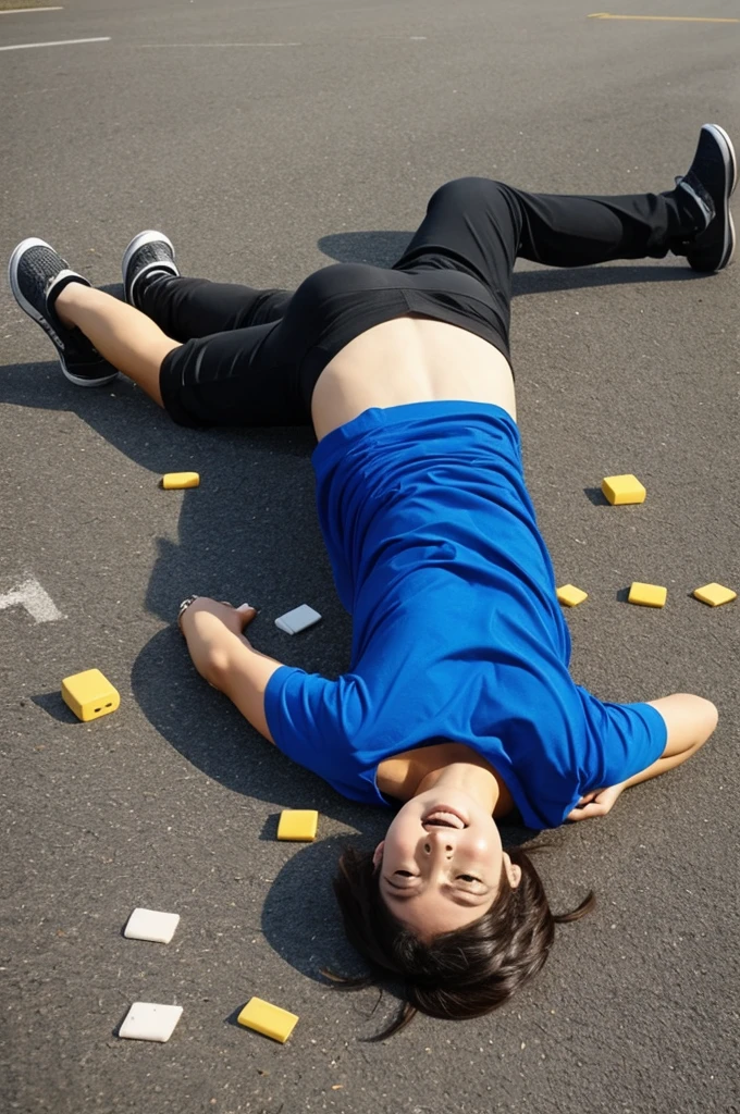 A person Fall down