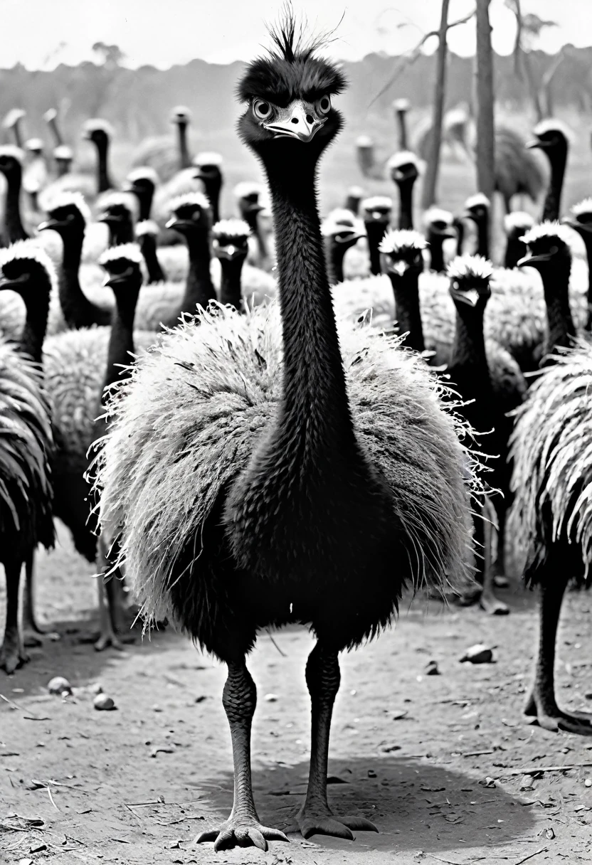 the Emu War of 1932
The Great Emu Rebellion