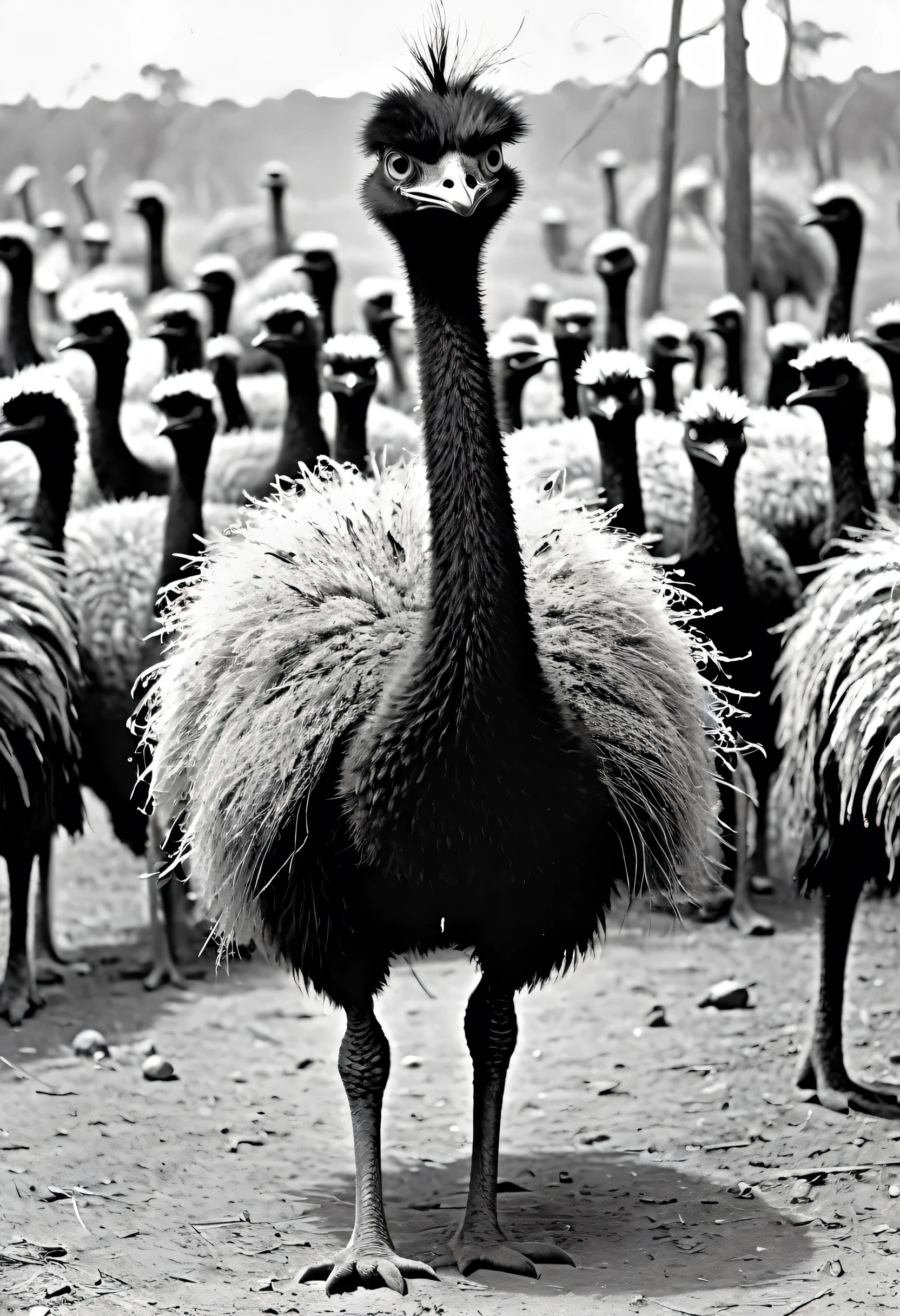 the Emu War of 1932
The Great Emu Rebellion