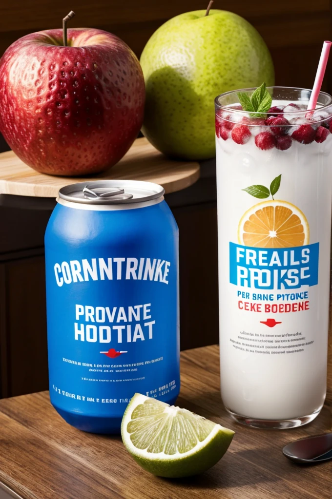 A beverage company wants to produce a posture that raises fruit with the slogan 'LOST THIRST FRESHNESS FEELS' You are required to produce a posture according to your own creativity . Create an interesting painting or drawing .