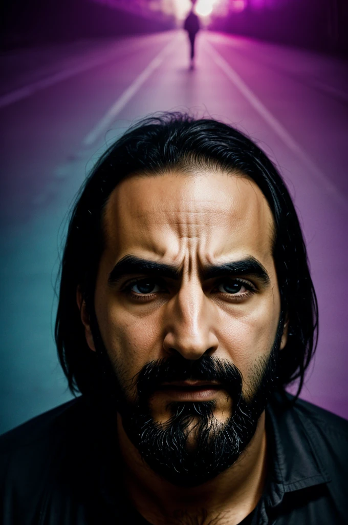 Create a photo inspired by "chop suey-system of a down" with psychedelic and aggressive undertones