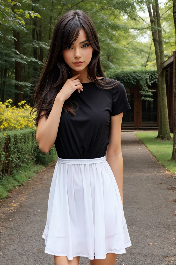 Without dress girl