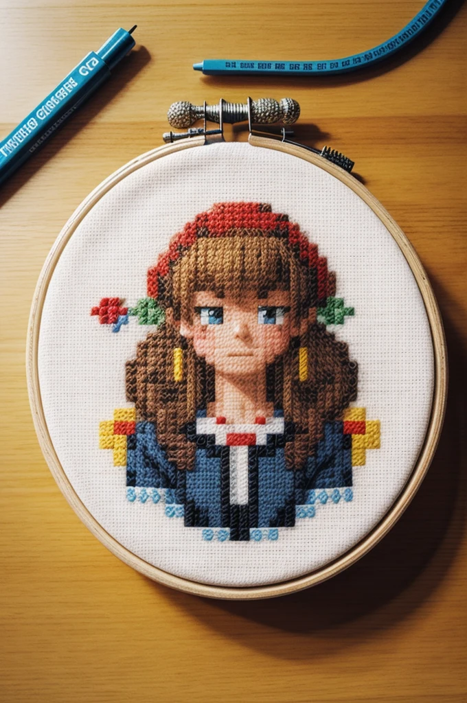 cross stitch pattern, pixelart