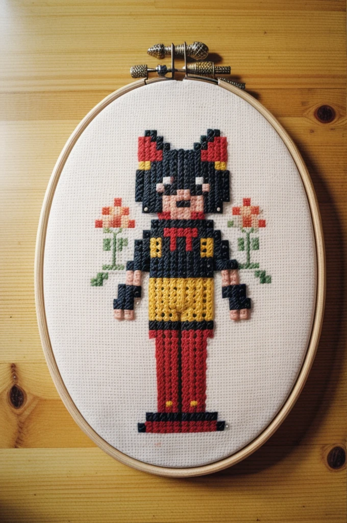 cross stitch pattern, pixelart
