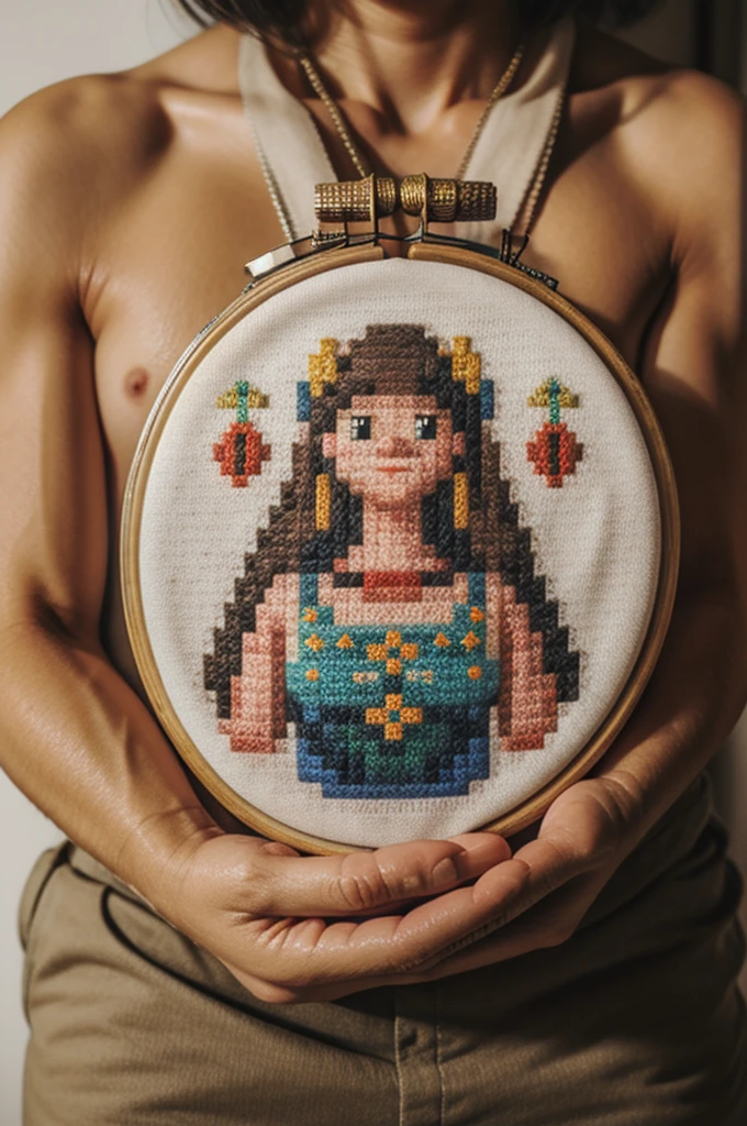 cross stitch pattern, pixelart