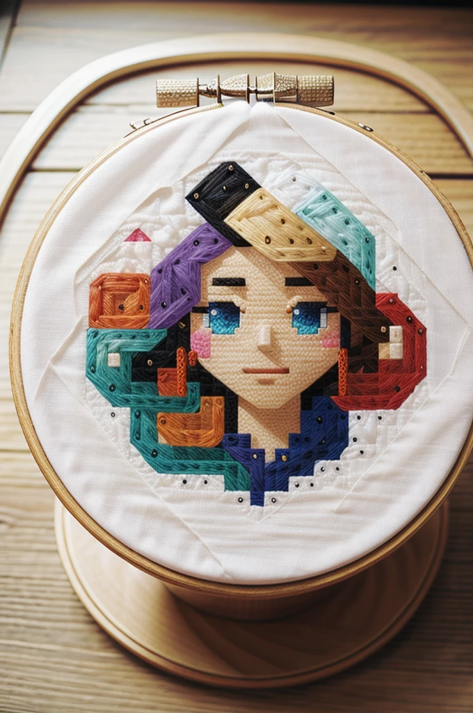 cross stitch pattern, pixelart