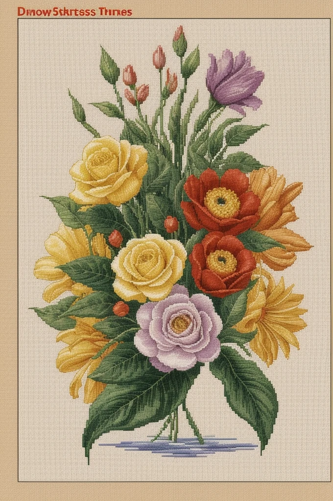 cross stitch pattern, pixelart