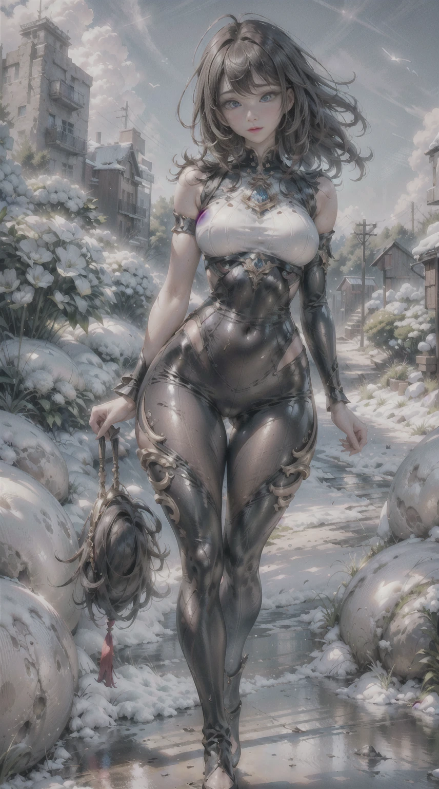 masterpiece, best quality,Medium Length Hair, Full body portrait,Waistline leggings,feather, Sexy, Lopez, Show camel toes,Realistic images,8K, Ultra high quality, masterpiece, precise, Textured Skin, High Detail, best quality, Awards,((Sense of distance,Full body image)), High resolution, 1080P, HD, 4K, 8K, 16K、(((insert)))best quality、16K high resolution、Super detailed、masterpiece、Live shooting、Practical:1.4、Surrealism:1.4、Clear focus、Very delicate and beautiful