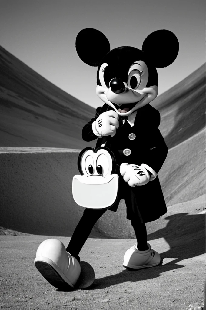 Ahora genera photo negative Mickey 