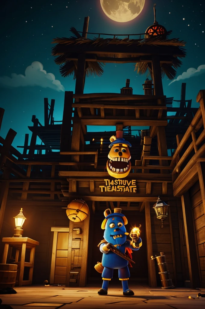 Título five nights at treasure island 