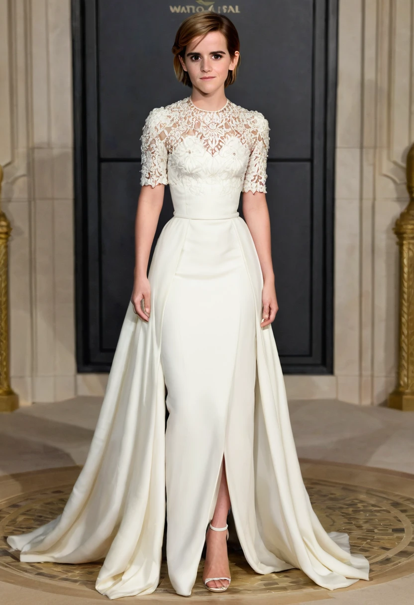 Emma Watson in a Qartheen gown