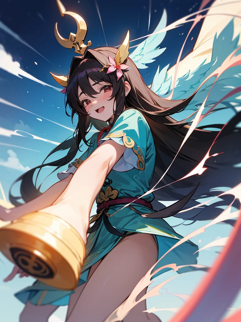 Hua Chen from the anime Blessing of the Celestials as a girl