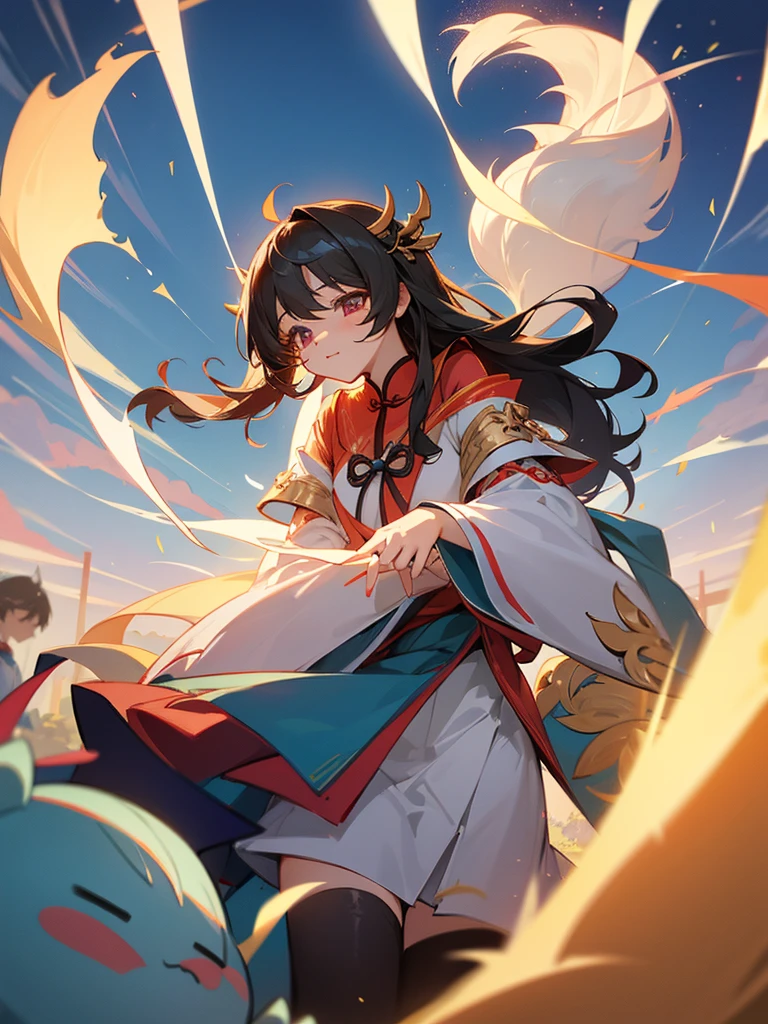 Hua Chen from the anime Blessing of the Celestials as a girl