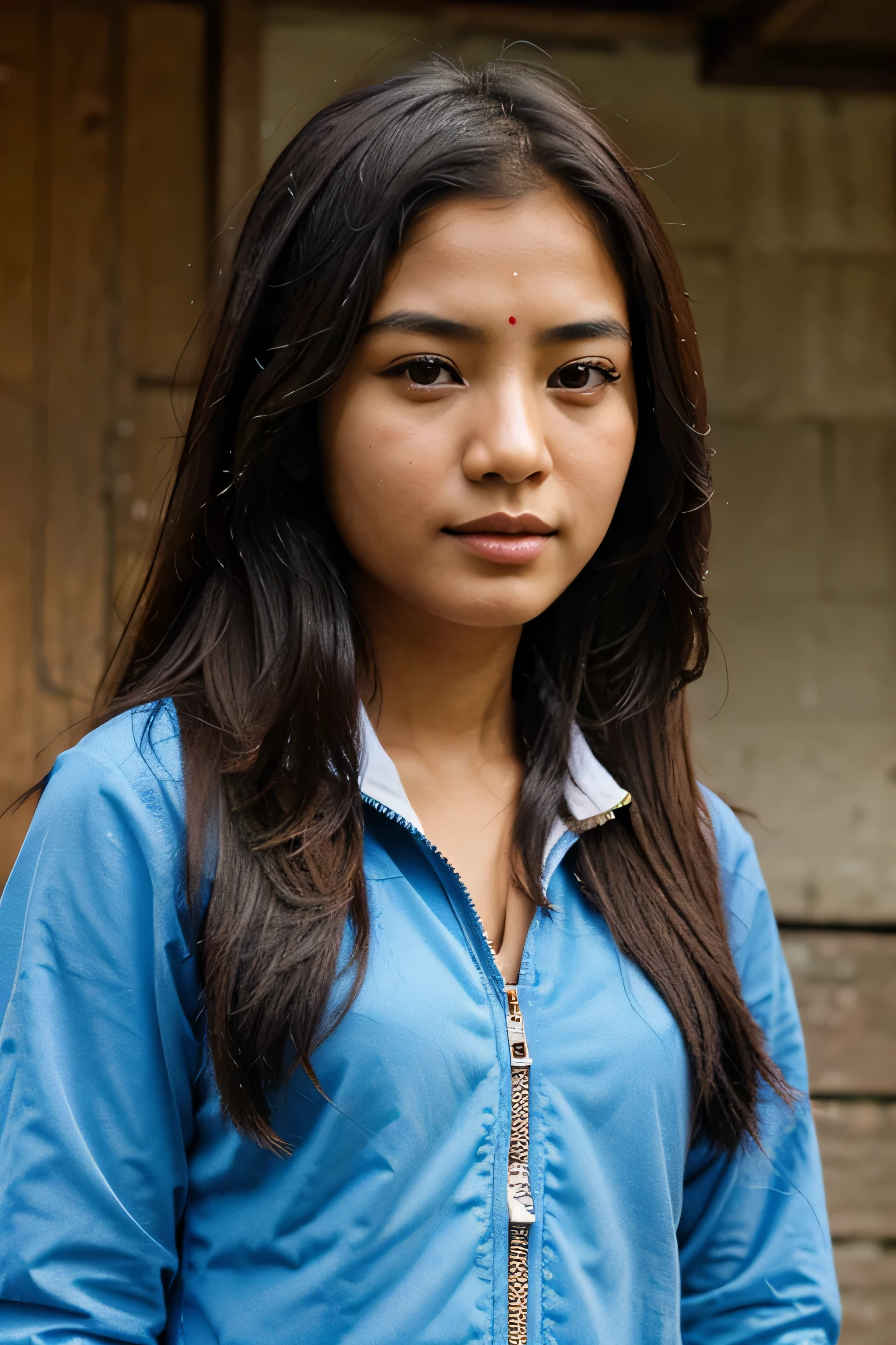 generate look like realistic nepali girl