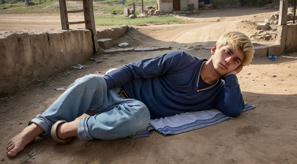 There lived a young man in the village, whose name was Aryan. Aryan was very playful and restless by nature. He was always worried about something or the other. Sometimes about my future, sometimes about my family, sometimes about my work. Due to his restlessness, he could not sleep at night and was always sad during the day.