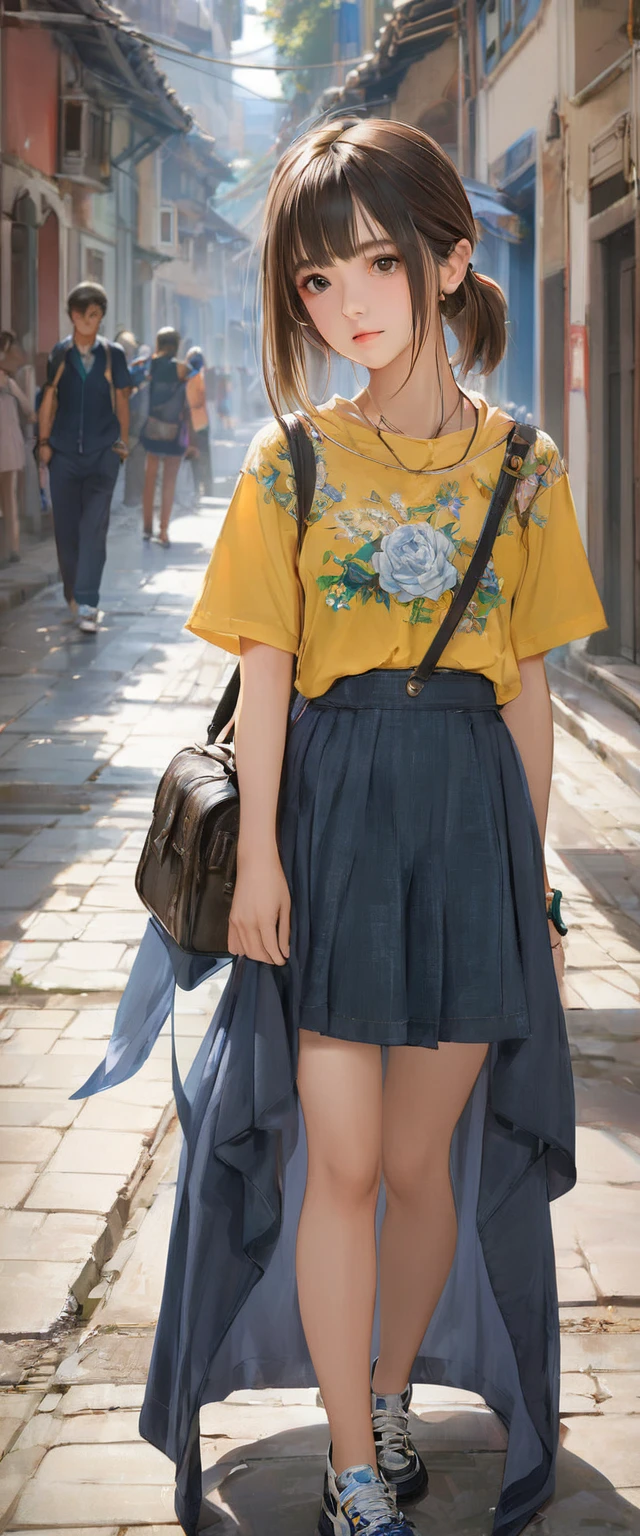 (masterpiece, Highest quality:1.2), One girl, alone,