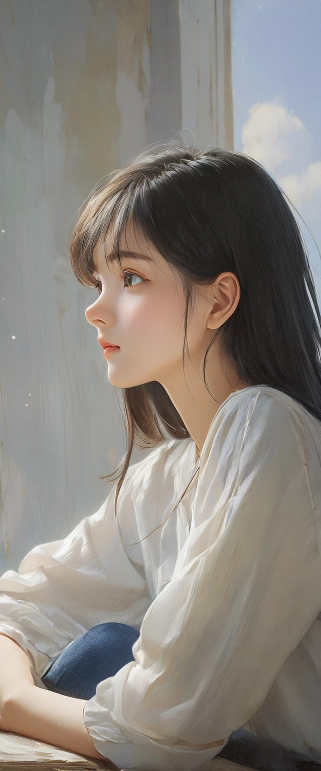 (masterpiece, Highest quality:1.2), One girl, alone,