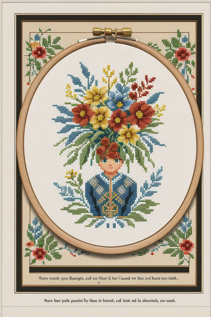 cross stitch pattern, pixelart