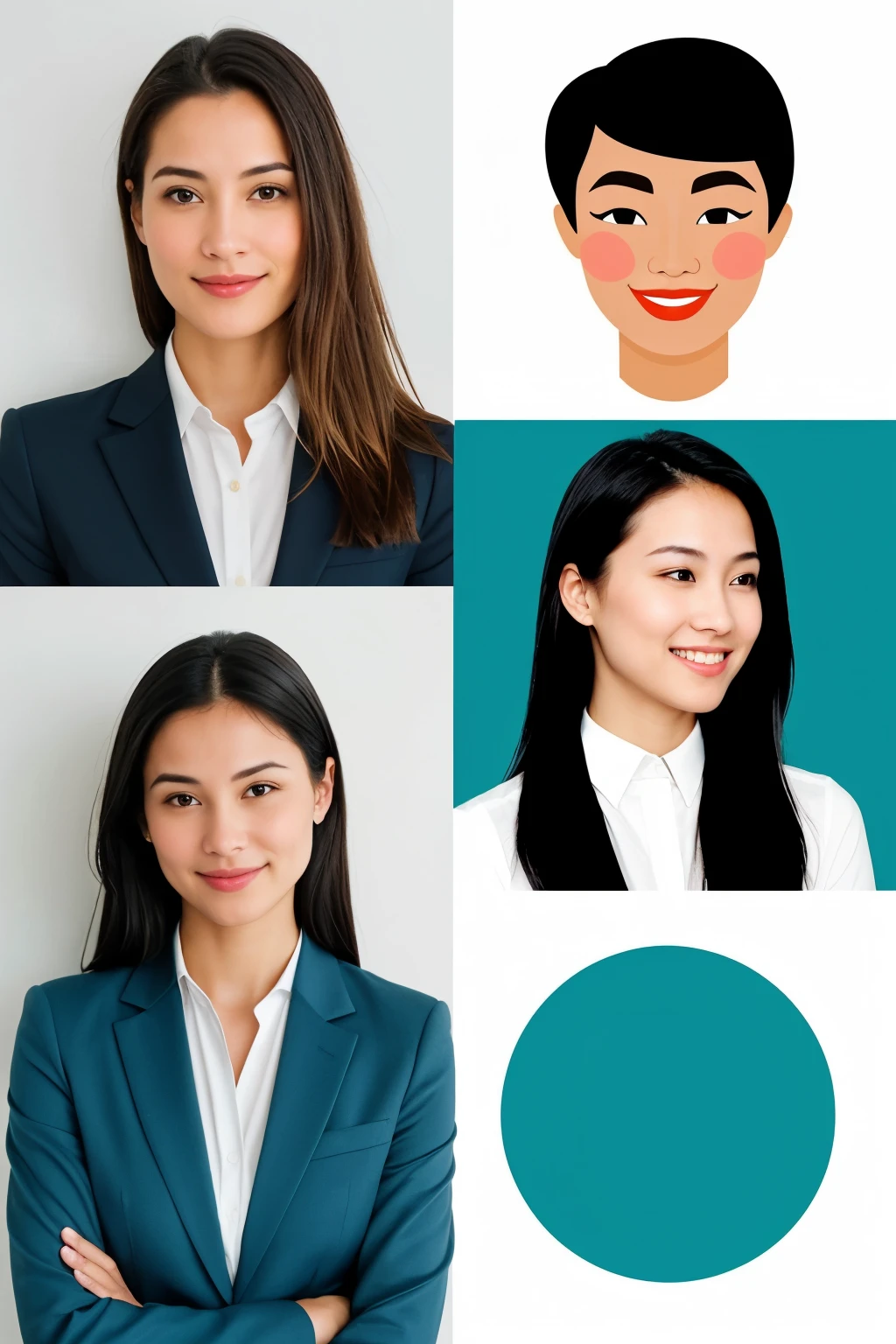 To design the best saleswoman illustrated with artificial intelligence, visual characteristics must be considered, behavioral and technological that make the illustration attractive and functional. Here I present a breakdown of these features:
1. Visual Features A. Physical Appearance Facial Features:
expressive: Able to show a variety of emotions (happiness, interest, empathy).
Pleasant Proportions: Proportionate and attractive facial features that generate confidence and sympathy.
Dress style:
professional: For real estate sales, I could wear elegant suits.
Casual Attractive: For animal sales, something more relaxed but well presented.
General Style:
Versatility: Adaptable appearance for different situations (formal presentations, casual events).
Detailed but Simple: Detailed enough to be realistic, but simple enough to avoid visual overload.
b. Colors and Design Color Palette:
nice colors: Use colors that convey confidence and professionalism (blue, green, gray).
Appropriate Contrasts: To highlight important features and guide attention.
Accessories and Details:
Recognizable Elements: logos, badges or elements that identify you as a professional in your field.
minimalism: Avoid overload of details that may distract.
C. Movements and Gestures Natural Gestures:
hands: Hand movements that reinforce speech (soft gestures).
POSTURE: POSTURE abierta y segura.
facial expressions:
Subtle but Effective: Capaz de mostrar sutiles cambios en expresión para reflejar empathy, interest, etc.
2. Behavioral Characteristics A. Customer Interaction Efficient Communication:
clarity: Clear and concise messages.
kindness: Tono de voz y lenguaje que transmitan calidez y empathy.
Adaptability:
Personalization: Ability to adapt the speech according to the type of client (families, individuals, investors).
b. Knowledge and Skills Inf