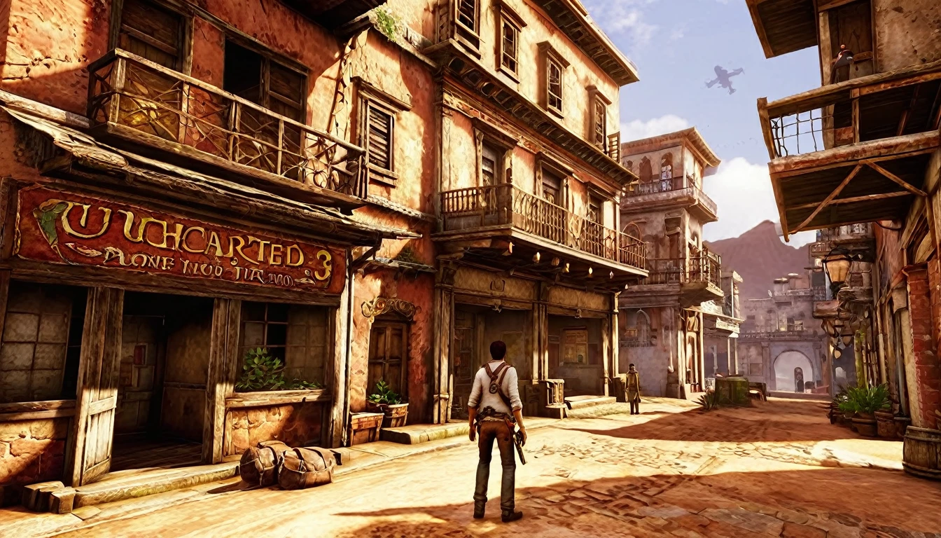 screenshot、Uncharted 3