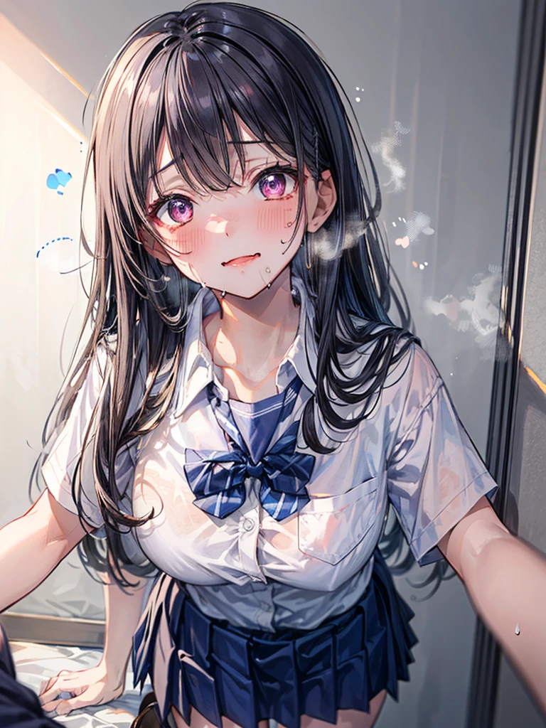 (Best quality, 8k, 32k, Masterpiece, UHD,:1.2),RAW, 2girls,ultra cute , natural lighting,transparent shining eyes, 20yo,medium breast ,fair complexion ,flushed face, dynamic angle,, (ecstasy:0.8) ,(slut:0.8), (vulgarity:0.8), (fucked silly:0.8),(steam:0.8),,(trembling:1.3)),(tears:0.7) ,sweat, Happily, blush, at classroom, ((school uniform)), eye contact, nsfw, Closeup face, face Closeup, head shot