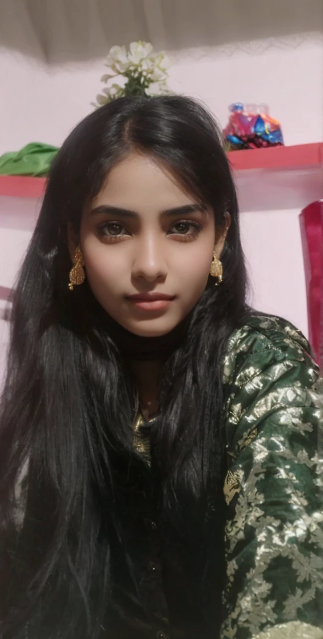Made A Muslim girl just looks like them, wearing a hijab, Jeans jacket and sunglasses, Dark backgrounds with perfect lighting are made by experts, delicately detailed eyes, A delicate and delicate smile, milkyW, Perosant, holograph, deep dark background
