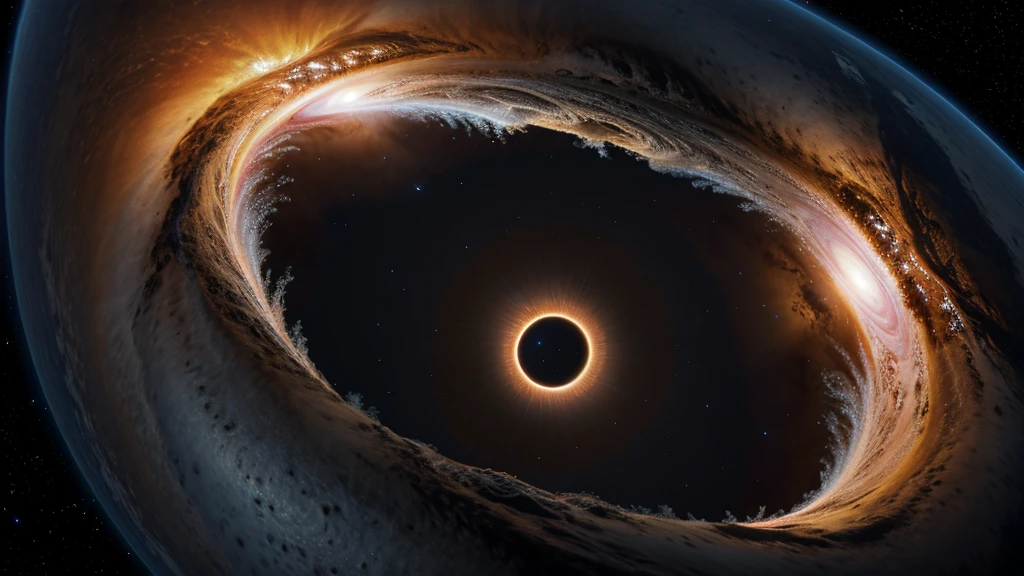 ((Best Quality)), (Masterpiece)), (Details: 1.4), 3D, Absurd Resolution, High Resolution, (Masterpiece: 1.4), Ultra Detailed, Ultimate Black hole in the sky with a lot of star