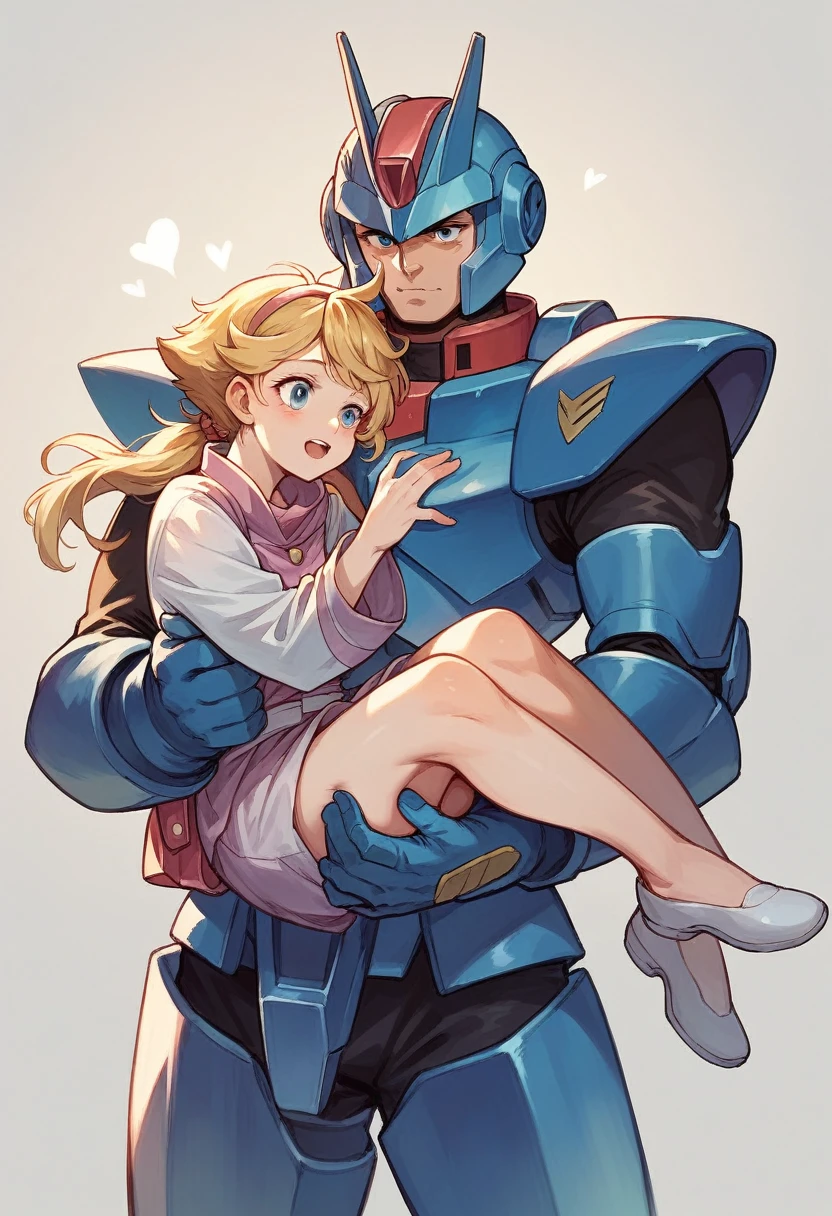 1 super cute kitten wearing Gundam armor,carry