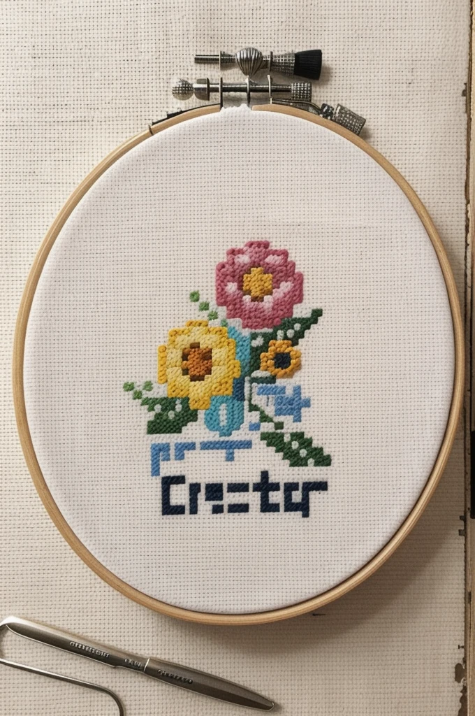 cross stitch pattern, pixelart
