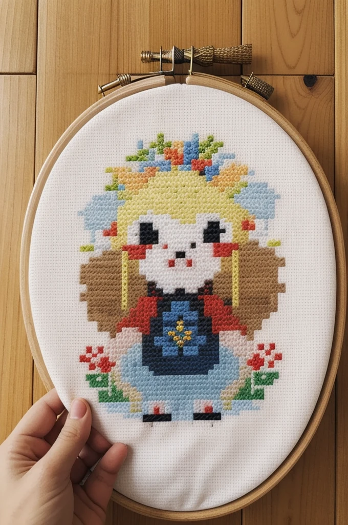 cross stitch pattern, pixelart