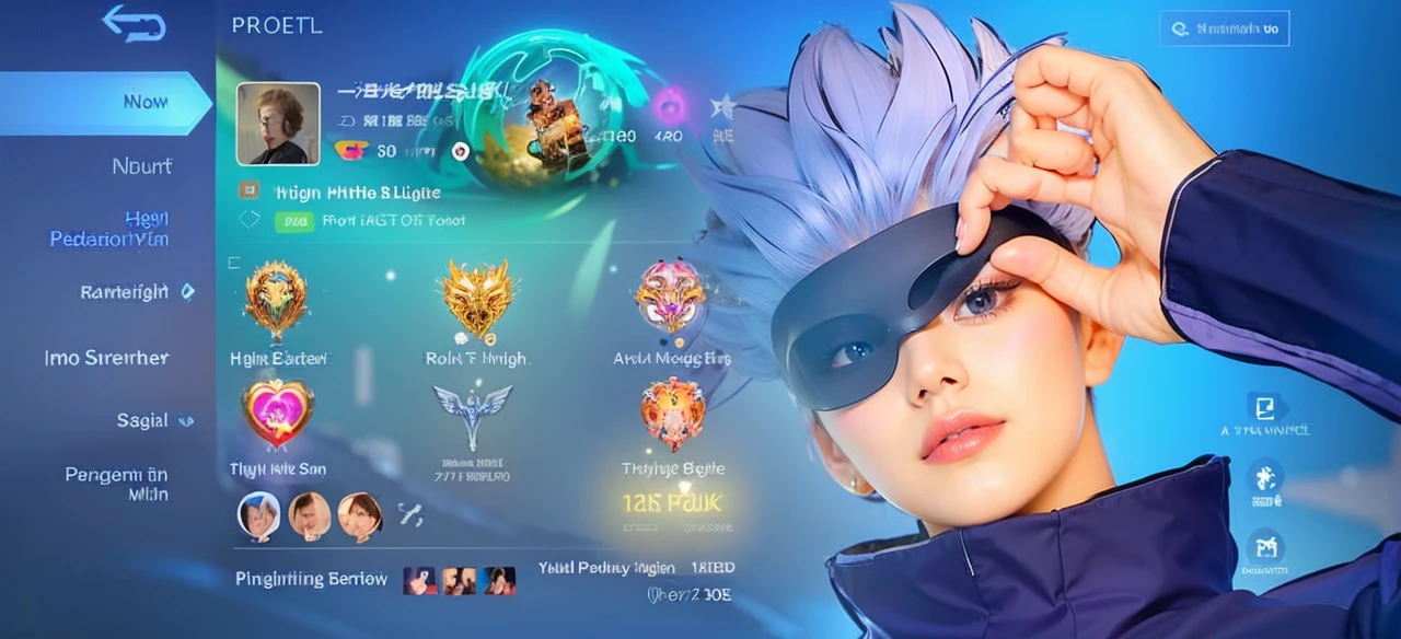 8k、High resolution、punk fashion、beautiful boys、Android Body、young、white skin,、narrow eyes,high nose,lighting that illuminates the face、clear image、intellectual beauty、skinny、no makeup、anxious look、lighting that illuminates the face,shining hair、single eyelid,blue eyes