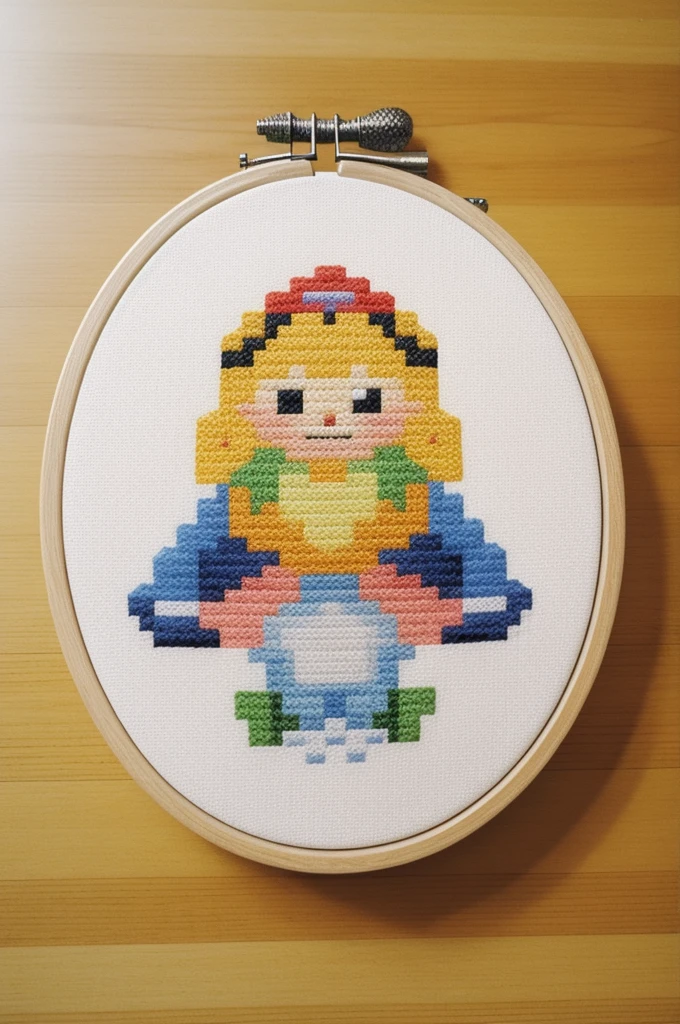 cross stitch pattern, pixelart
