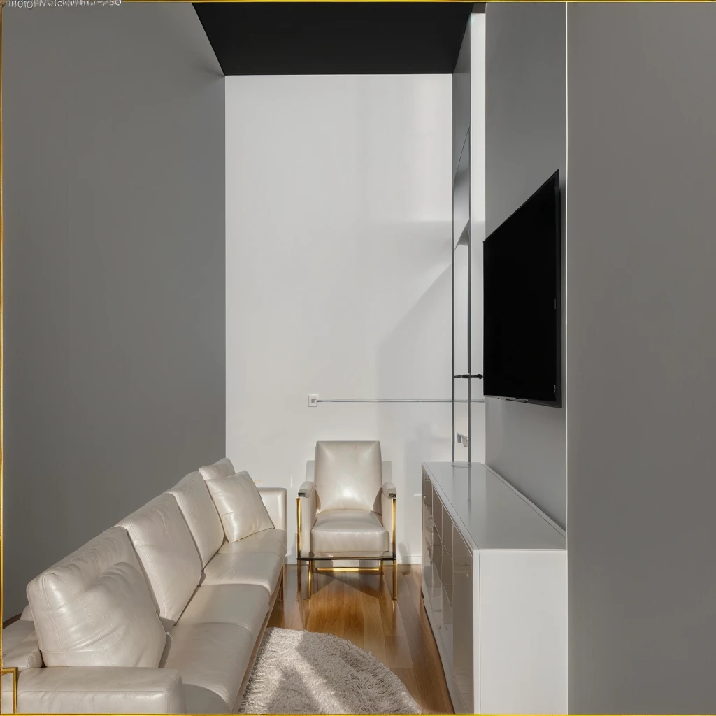 a luxurious modern interior,intricate architectural details,high ceilings,large windows,natural lighting,plush furniture,leather sofas,minimalist design,geometric patterns,metallic accents,warm wood tones,potted plants,modern art pieces,sleek lighting fixtures,polished floors,neutral color palette,(best quality,4k,8k,highres,masterpiece:1.2),ultra-detailed,(realistic,photorealistic,photo-realistic:1.37),interior design