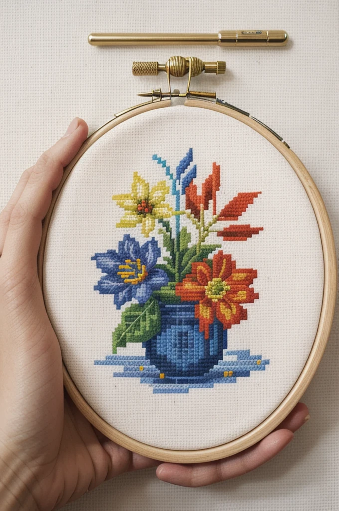 cross stitch pattern, pixelart